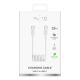 2. Kabel spiralny Puro 25W USB-C - USB-C 1m - biały