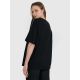 2. T-shirt oversize z nadrukiem damski  4F 4FRSS25TTSHF2791-20S
