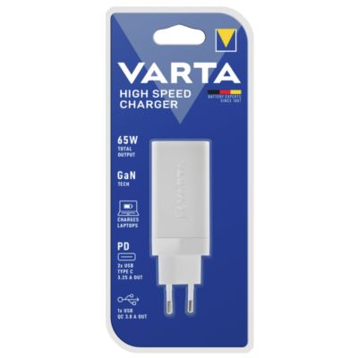 2. Varta 57956 101 401 ładowarka do urządzeń przenośnych Uniwersalne Biały Prąd przemienny Szybkie ładowanie Wewnętrzna
