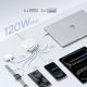 11. Stacja ładująca Baseus EnerFill FH21 120W 4xUSB-C + 2xUSB-A - biała