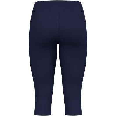 5. Legginsy damskie Odlo ESSENTIAL Tights 3/4 niebieskie