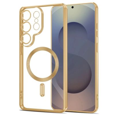 2. Etui Tech-Protect MagFlex na Samsung Galaxy S26 Ultra - przezroczysto-złote