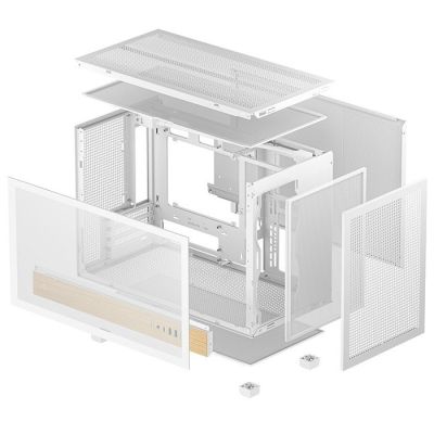 10. Mini DeepCool CH260 WOOD WH