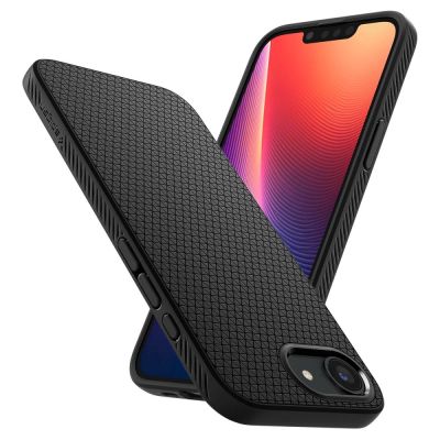 9. Etui Spigen Liquid Air na iPhone 16e / 17e - czarny mat