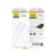 2. Kabel Dudao L4C USB-C / USB-C 30W 1.2m - biały