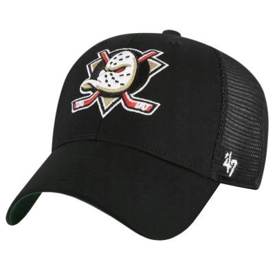 47 Brand NHL Anaheim Ducks Branson Cap H-BRANS25CTP-BKH Czarne One size