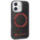 2. Etui Audi RSQ Carbon Fiber Sport Red Circle MagSafe do iPhone 17 - czarne