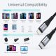 11. Kabel Choetech IP0039 USB-C / Lightning MFi 480Mb/s 3A 1.2m - czarny