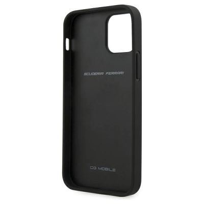 3. Etui Ferrari Off Track Perforated na iPhone 12 / iPhone 12 Pro - czerwone