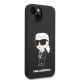 4. Etui Karl Lagerfeld Silicone Ikonik Magsafe na iPhone 14 Plus - czarne