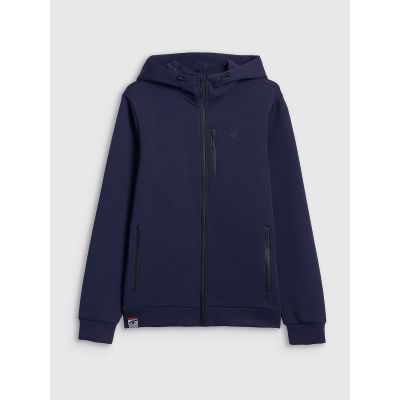 7. Bluza dresowa regular z kapturem męska 4F 4FRAW26TSWSM3160-31S
