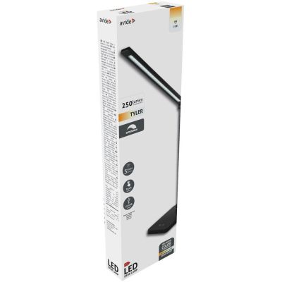 3. Avide ABLDL-6W-TYL-B lampa stołowa LED G Czarny