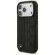 2. Etui Mercedes Leather Laurel Leaves MagSafe na iPhone 17 Pro - czarne