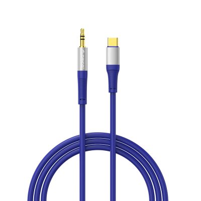 Kabel audio Orico AXC-02 USB-C do jack 3.5 mm 20 cm - niebieski