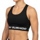Top krótki damski czarny COMBATWEAR | DBX Bushido
