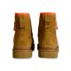 4. Buty damskie śniegowce UGG W Classic Mini Zipper Tape Logo Chestnut - 1144034-CHE