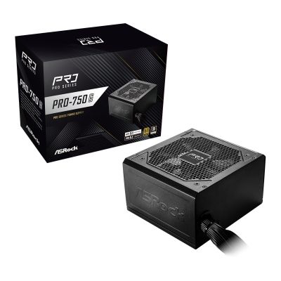 6. Zasilacz ASRock PRO-750G 750W 80 PLUS Gold