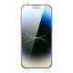 2. Baseus szkło hartowane do iPhone 14 Pro Max na cały ekran z filtrem Anti Blue Light i osłoną na głośnik 0.3mm + ramka montażowa
