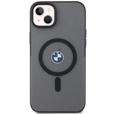 3. Etui BMW Signature MagSafe na iPhone 14 Plus/ 15 Plus - czarne