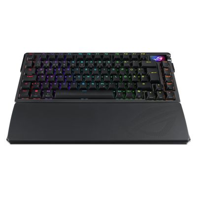 6. ASUS ROG Azoth Extreme klawiatura Gaming USB + RF Wireless + Bluetooth QWERTZ Czarny