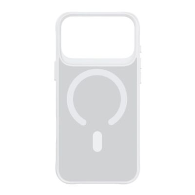 23. Etui 3mk Smoke MagCase na iPhone 17 Pro - białe-półprzezroczyste