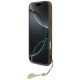 4. Etui Guess 4G Charms Collection MagSafe na iPhone 17 Pro Max - brązowe