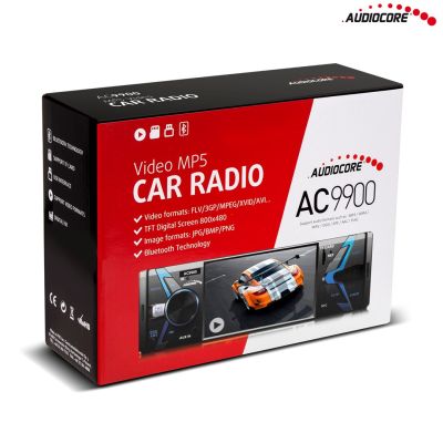 11. Radioodtwarzacz samochodowe AUDIOCORE AC9900 (USB, USB + AUX, USB + AUX + karty SD)