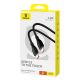 10. Kabel Baseus Pudding Series USB-C - USB-C 100W 1,2m - czarny