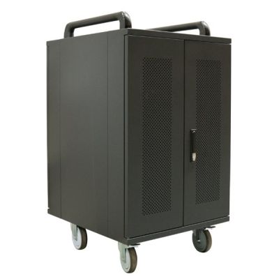 5. Avtek International Avtek Charging Cart 20 Przenośna szafa do zarządzania urządzeniami Czarny