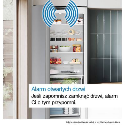 22. Chłodziarko-zamrażarka BOSCH KGN49OCAF