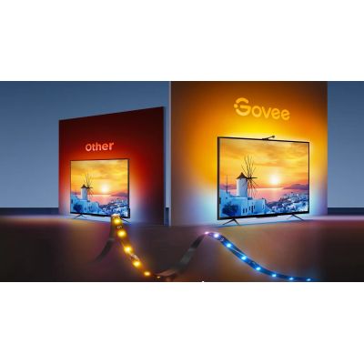 11. Taśma LED podświetlenie dla TV 55-65 cali, RGBIC, Wi-Fi+Bluetooth Govee H6098 Envisual TV Backlight Netflix Co-branding Version