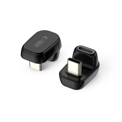 Adapter kątowy Tech-Protect Ultraboost AA04 USB-C - czarny