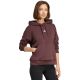 4. Bluza damska adidas Essentials Small Logo Feel Cozy brązowa JV7314