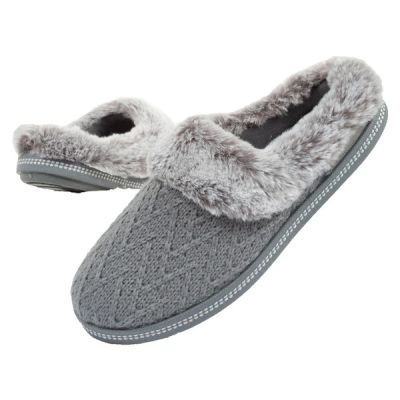 9. Kapcie Skechers W 167225/GRY