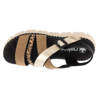 3. Rieker Sandals V1063-90 Beżowe 36