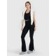 5. Crop top slim gładki damski 4F | Anna Lewandowska 4F 4FALSSS25TSLEF215-20S
