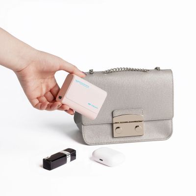 4. Powerbank Cuktech CP13 30W 10000mAh USB-C + USB-A - różowy