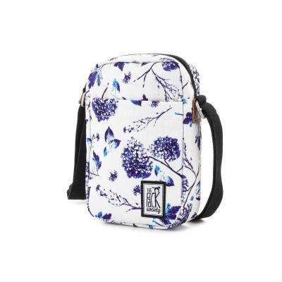 2. TORBA XSMALL SHOULDER BAG  181CPR751-72 OFF WHITE BLUE FLOWER ALLOVER