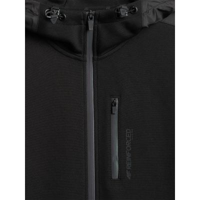 9. Bluza dresowa regular z kapturem męska 4F 4FRSS26TSWSM2804-20S