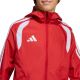 6. Kurtka dla dzieci adidas Tiro 26 Competition All Weather czerwona KB0155