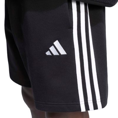 4. Spodenki męskie adidas Essentials 3-Stripes French Terry czarne KY6545