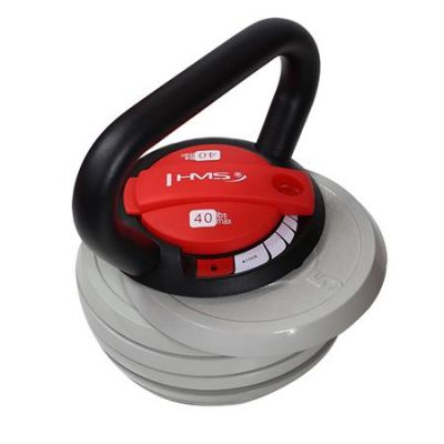 22. Kettlebell regulowany 40 LBS HMS KR40 