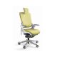 Fotel biurowy Wau 2 BL410 tkanina mustard/biały