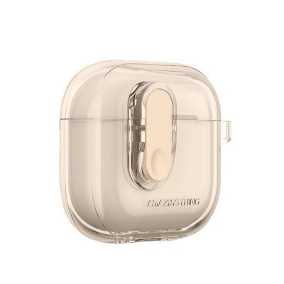 3. Etui AMAZINGTHING Minimal Case do AirPods 4 – pustynne