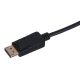 3. Kabel SAVIO CL-56 (DisplayPort M - HDMI Typ A; 1,5m; kolor czarny)