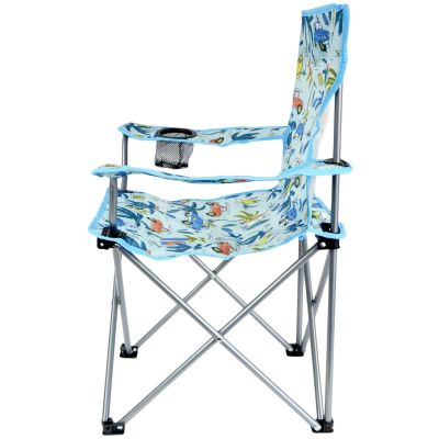 5. KRZESŁO TURYSTYCZNE SKŁADANE DZIECIĘCE NIEBIESKIE REDCLIFFS