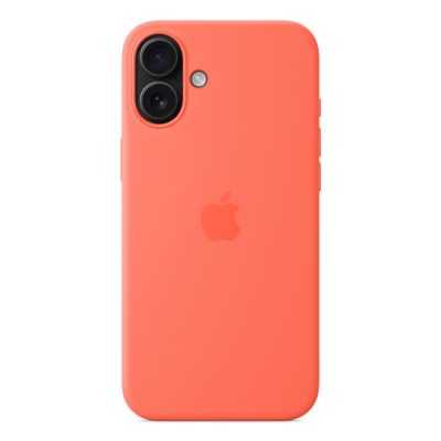 5. Silikonowe etui Apple iPhone 16 Plus z MagSafe - Tangerine