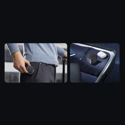 6. Ładowarka Ugreen W702 indukcyjna 3w1 z MagSafe / Qi2 i portem USB-C na telefon / słuchawki - czarna