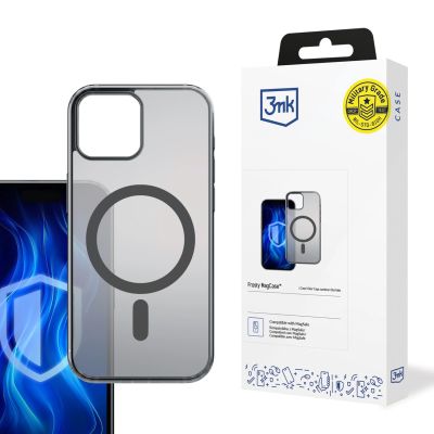 14. Etui 3mk Frosty MagCase na iPhone 12 Pro Max - czarne