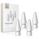 Rysik Tech-Protect Stylus Tips do Apple Pencil 4-Pack - biały